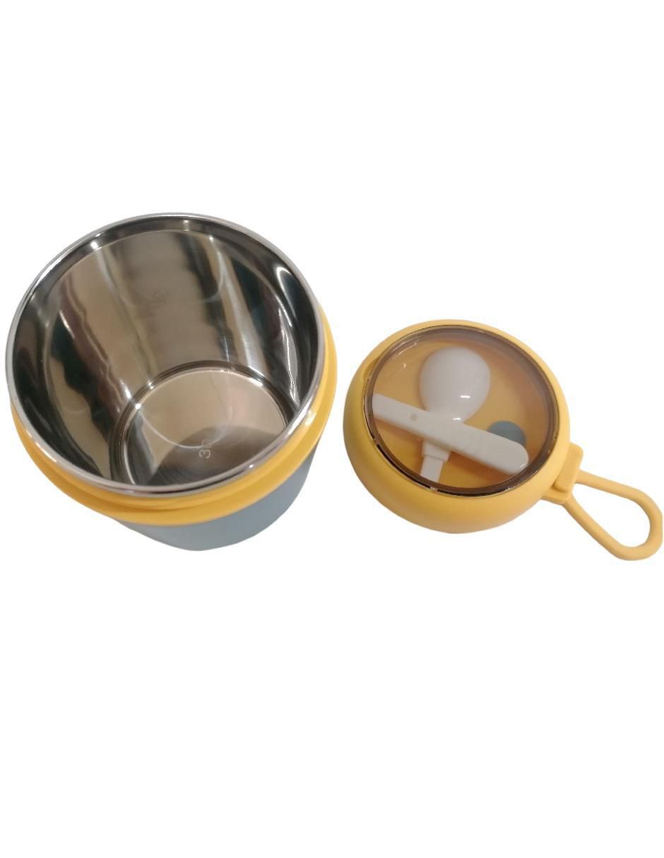 Lonchera de acero inoxidable con tapa rosca 530 ml 9