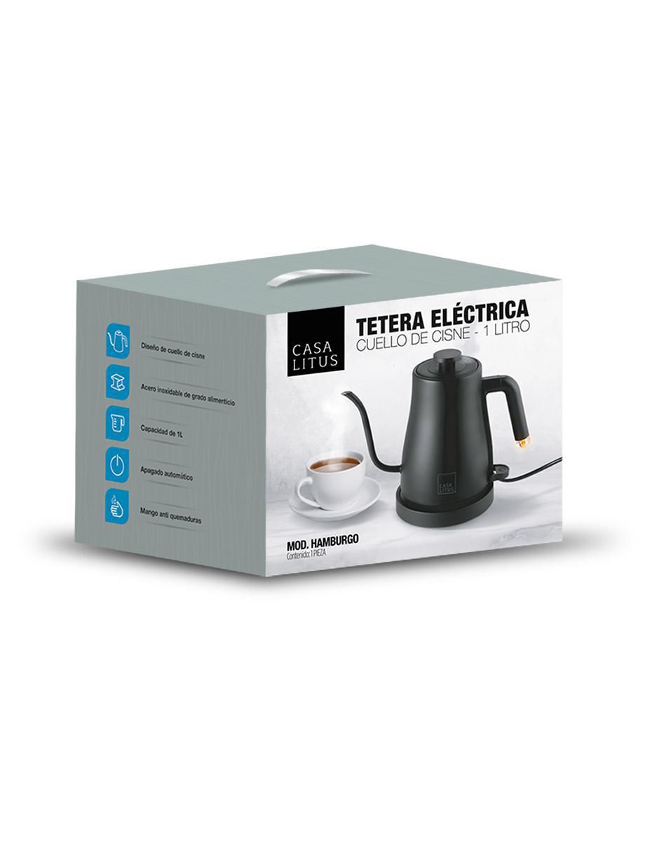 Tetera eléctrica Casa Litus de acero inoxidable