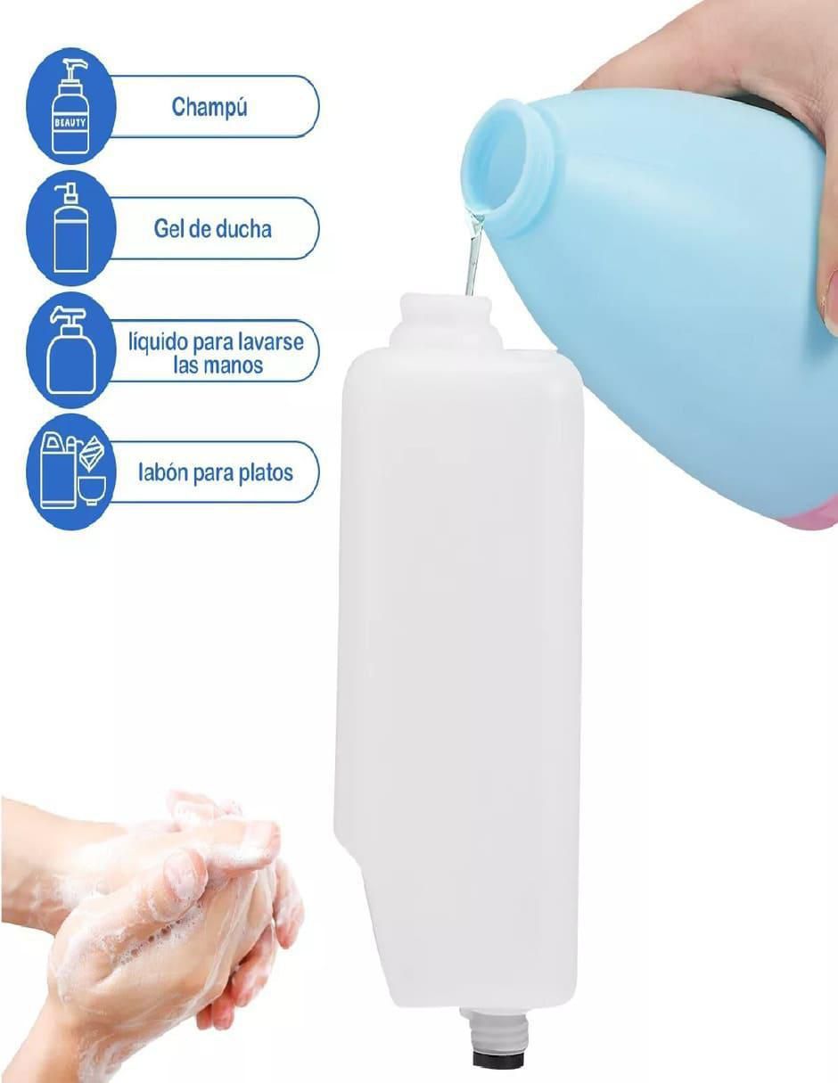 Dispensador de jabón con base de plástico