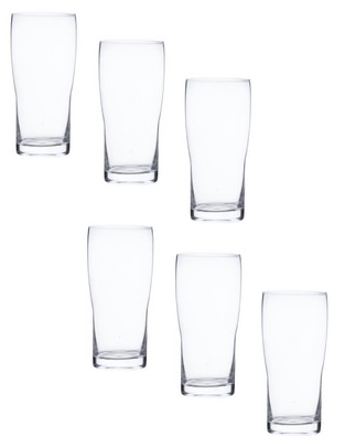 Set de vasos para agua Craft Pub de vidrio con 6 piezas Set de vasos para agua Craft Pub de vidrio con 6 piezas