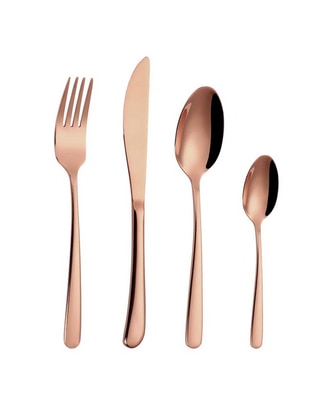 Set cubiertos Kasablanka de acero inoxidable 16 piezas