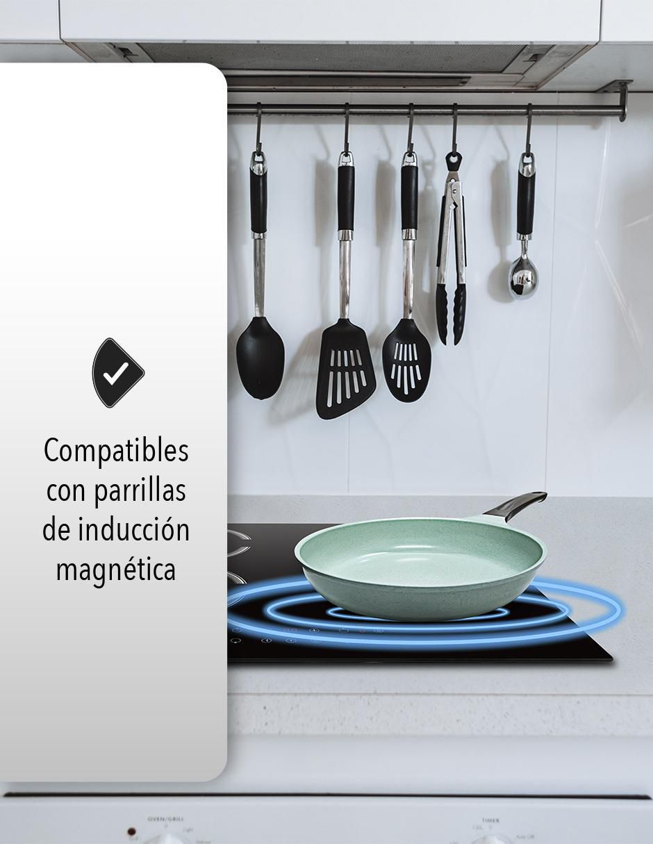 Set de sartenes Jade de hierro 3 piezas