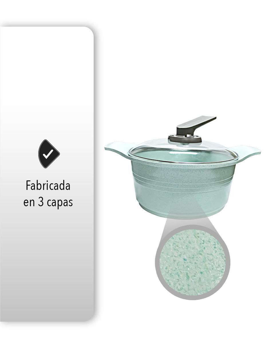 Set de sartenes con tapa Jade de hierro 2 piezas Set de sartenes con tapa Jade de hierro 2 piezas