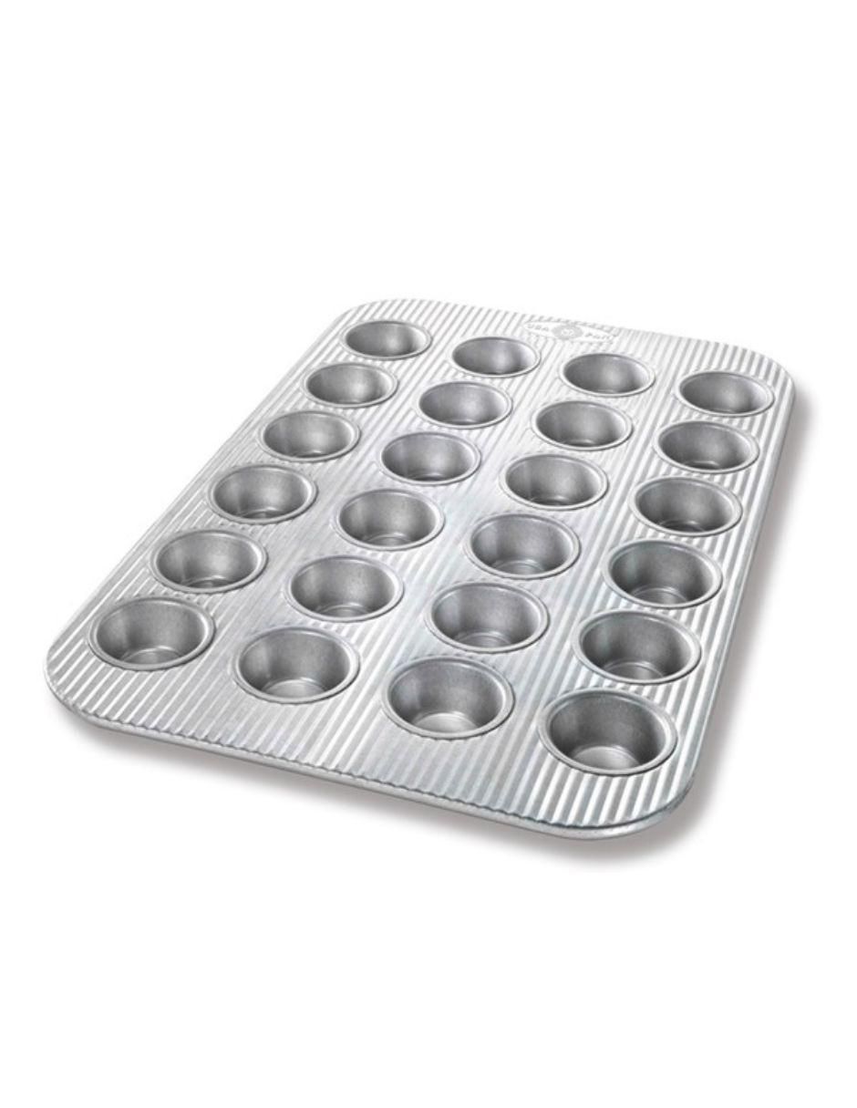Molde cupcake acero aluminizado redondo