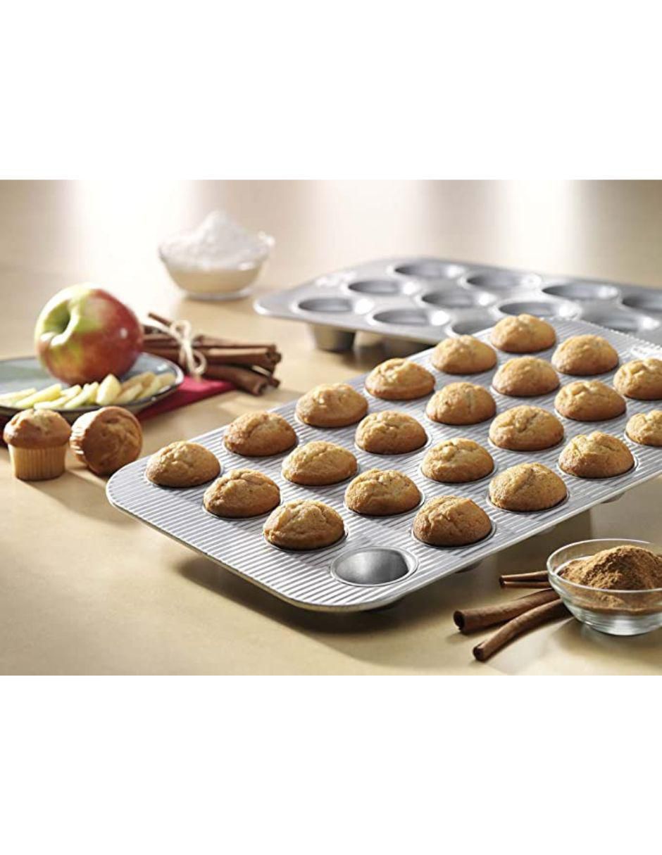 Molde cupcake acero aluminizado redondo 3