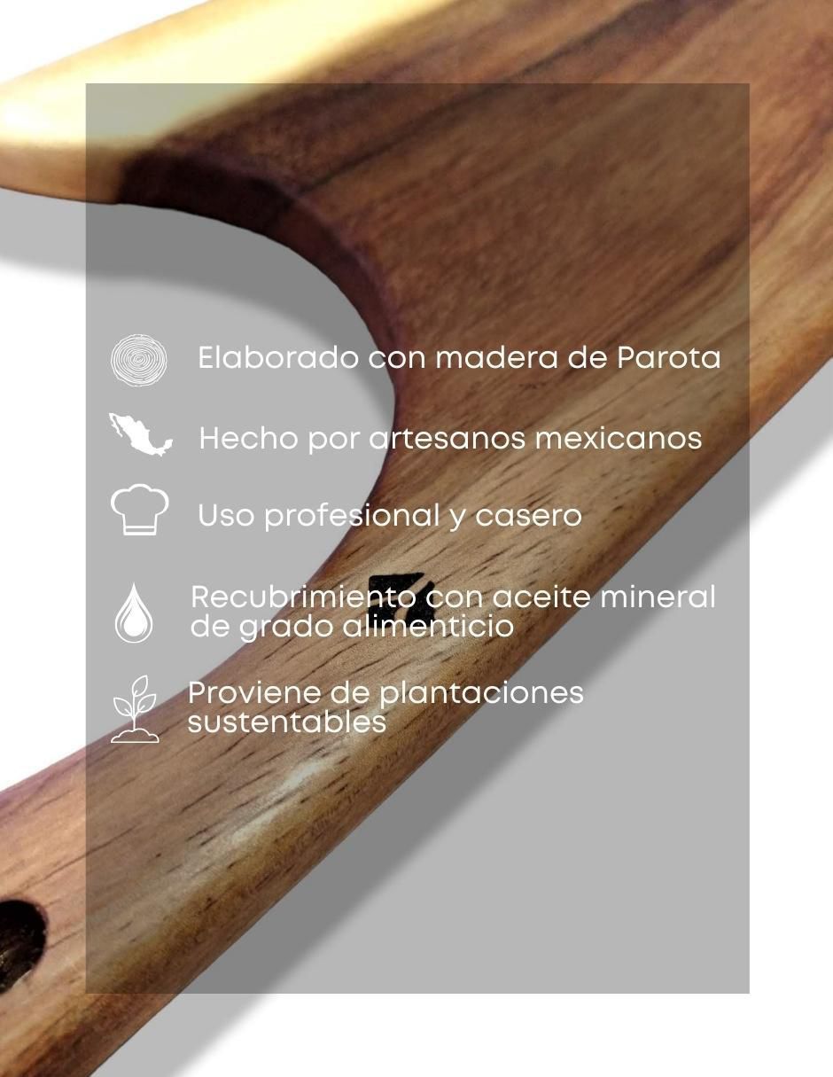 Tabla para picar Irregular de madera 8
