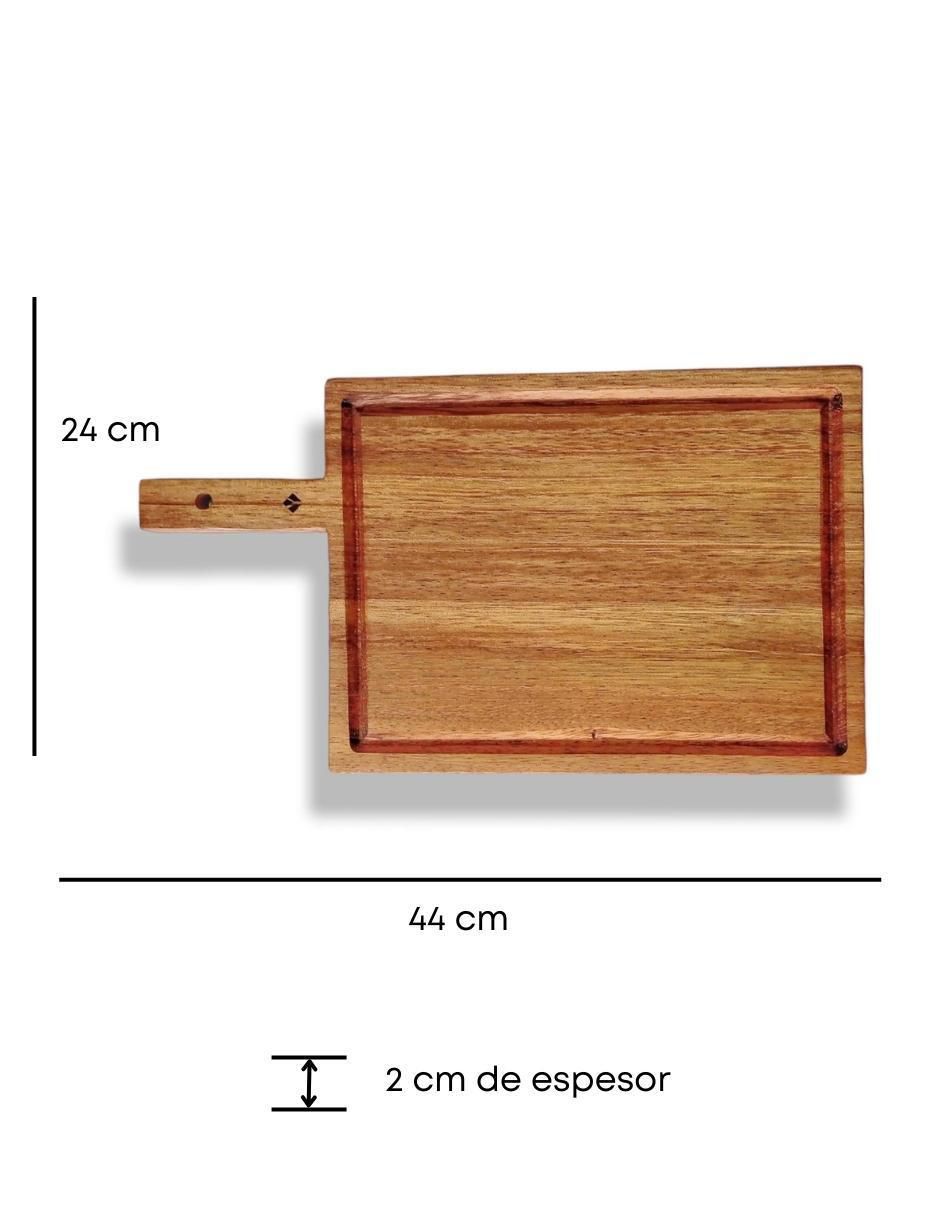 Tabla para picar Rectángular de madera 2