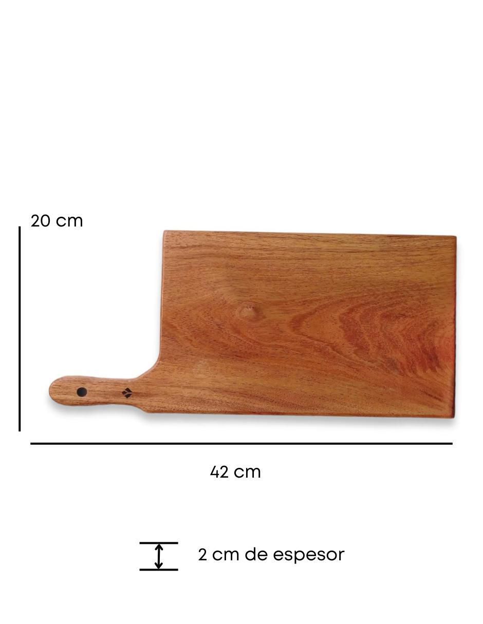Tabla para picar Rectángular de madera 5