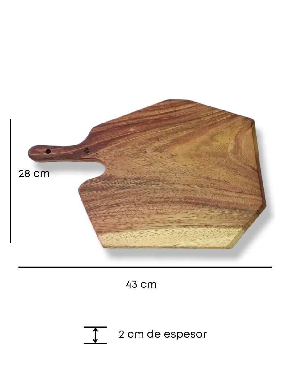 Tabla para picar Irregular de madera 4