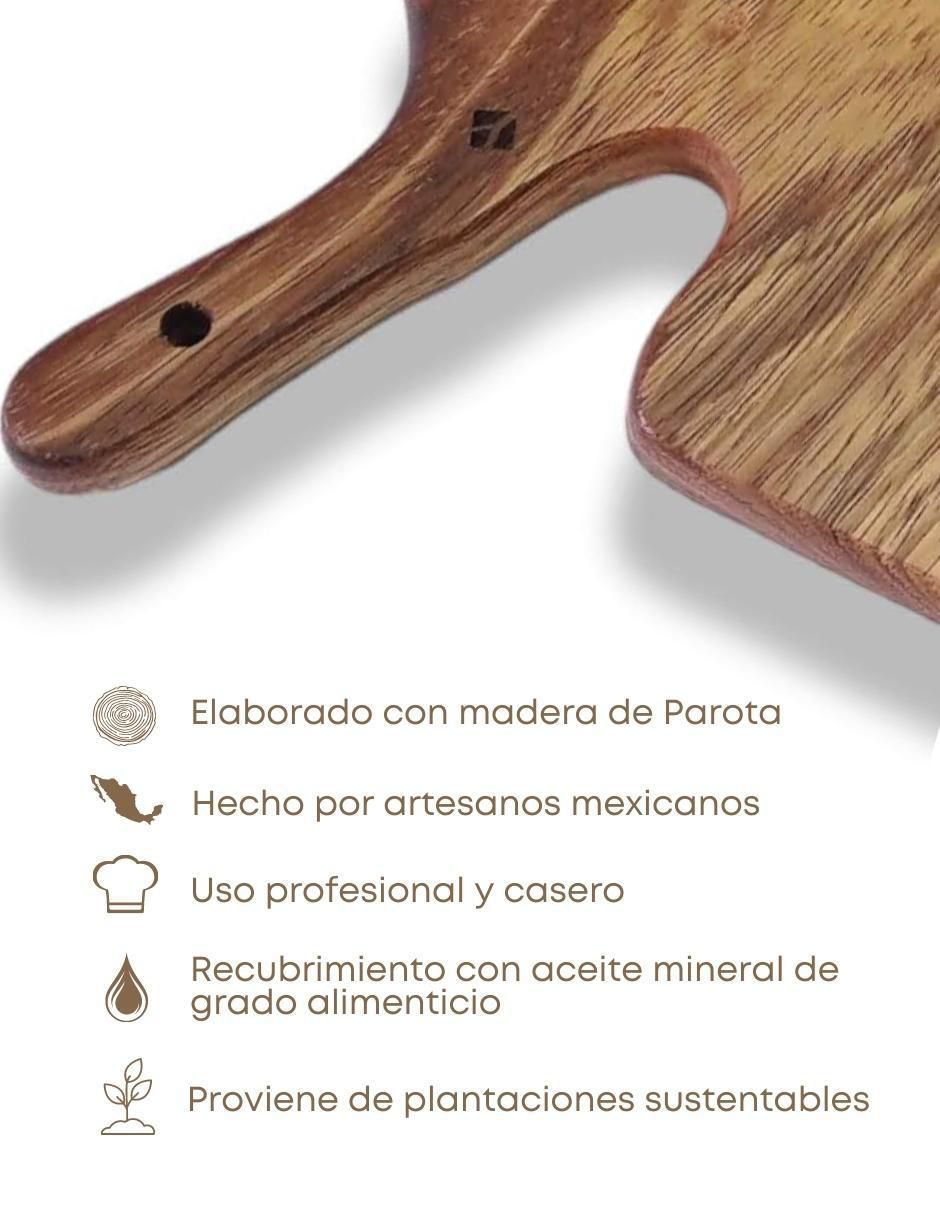 Tabla para picar Irregular de madera 5