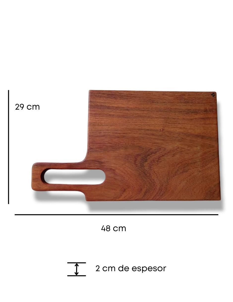 Tabla para picar Rectángular de madera 6