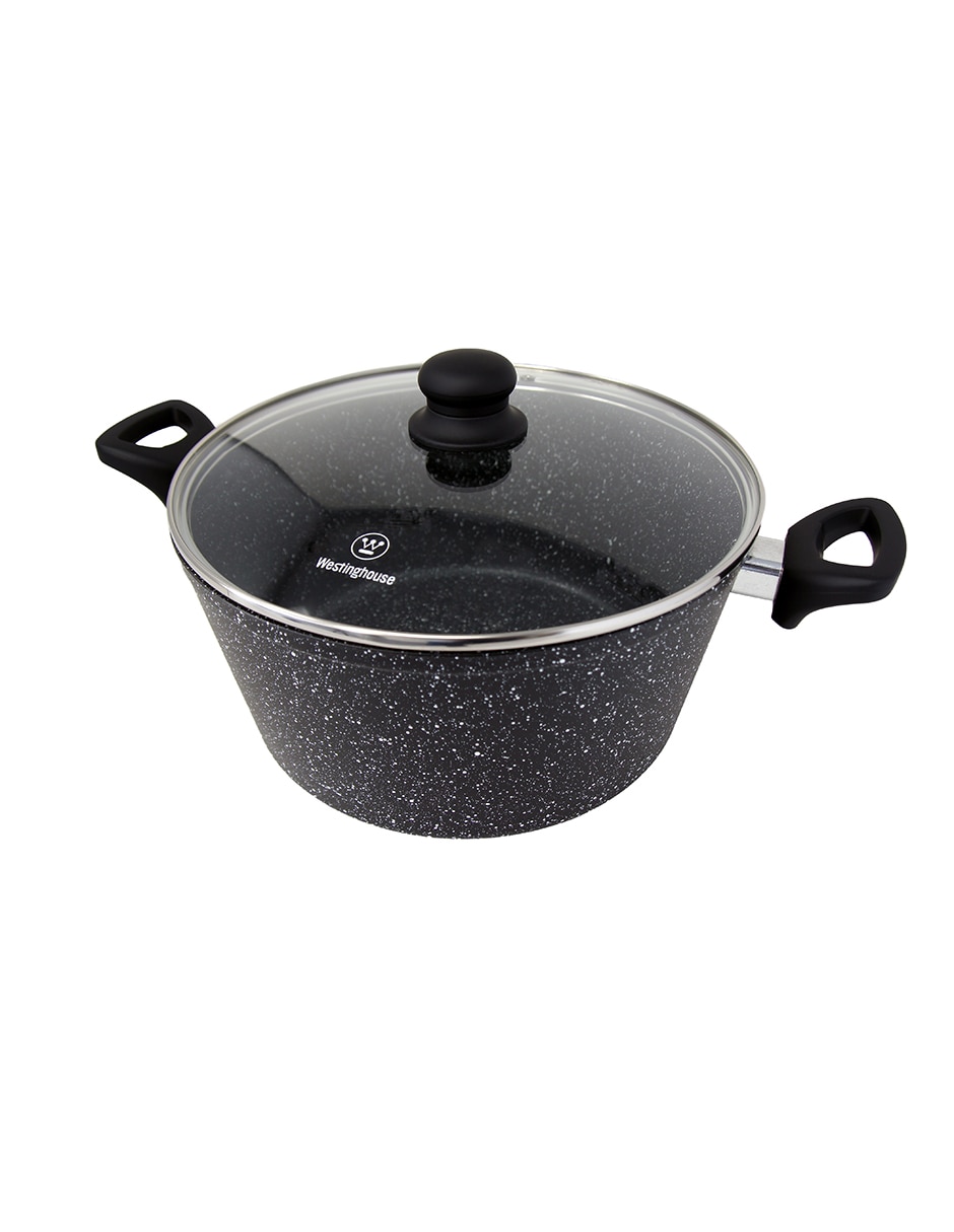 Batería de cocina Wccs000908ambb de aluminio antiadherente piedra 8 piezas Batería de cocina Wccs000908ambb de aluminio antiadherente piedra 8 piezas