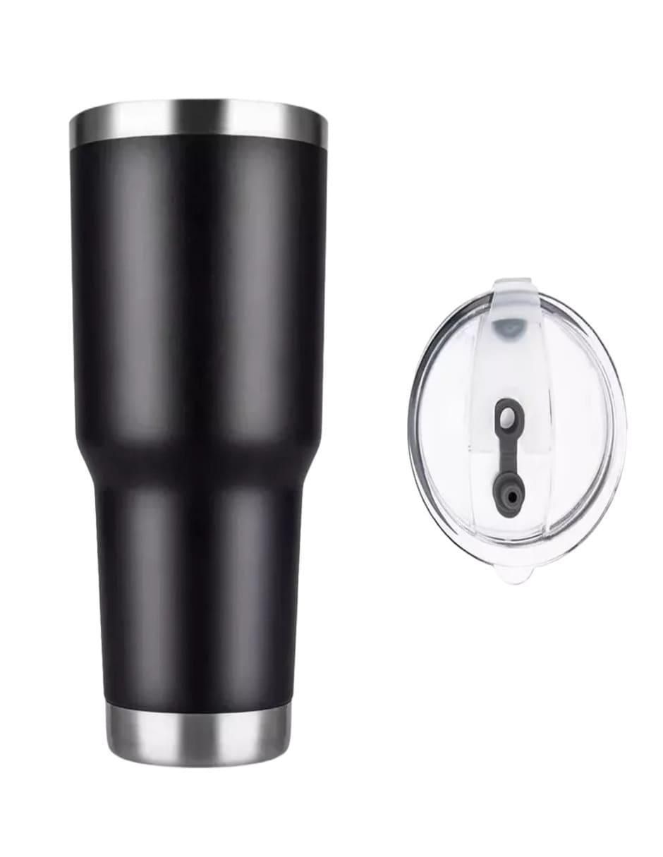 Termo de acero inoxidable con tapa flip top Termo de acero inoxidable con tapa flip top