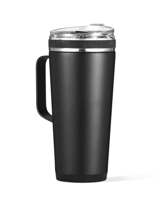 Termo Ice Shaker de acero inoxidable de asa con tapa rosca 768 ml