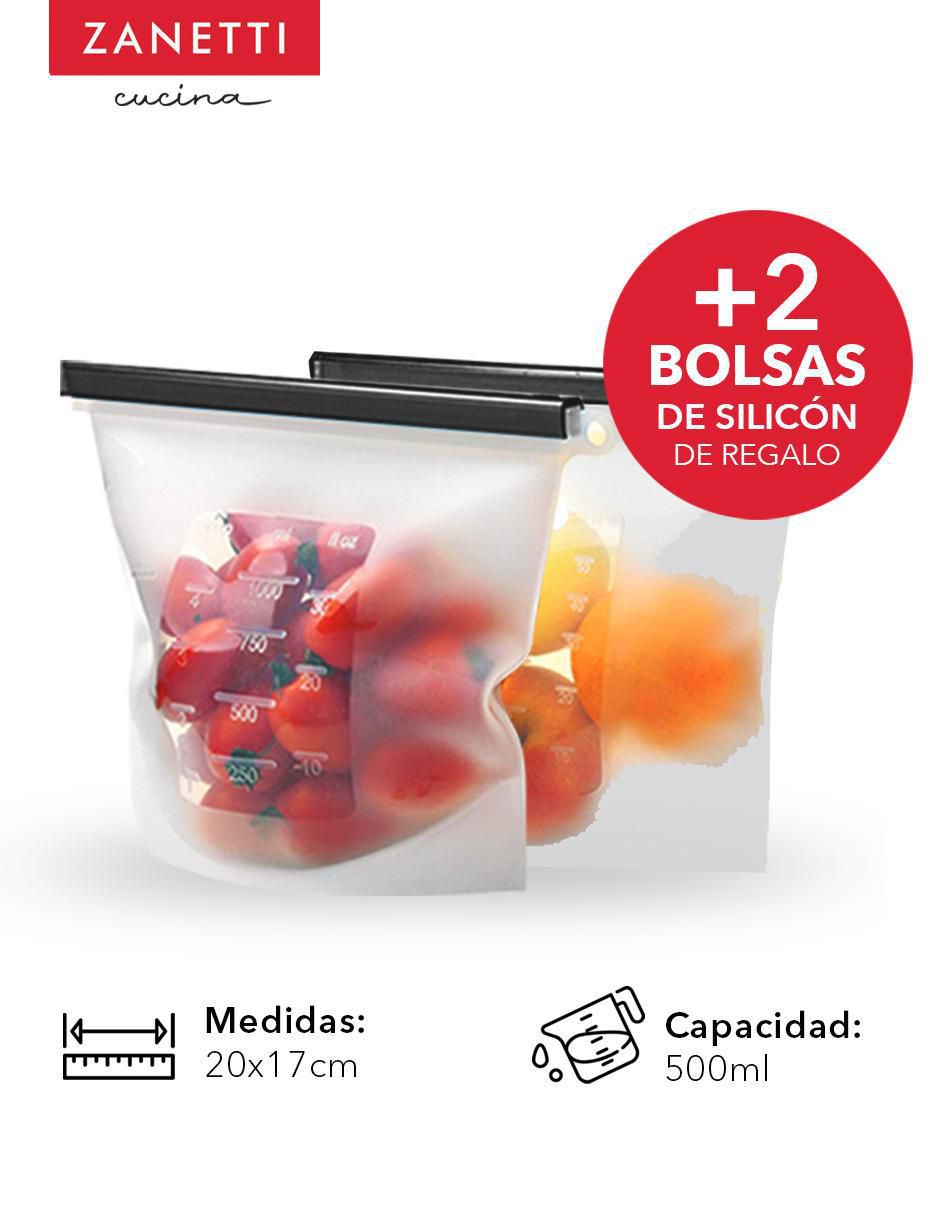 Set contenedores Zanetti Bento Box de vidrio 7 piezas