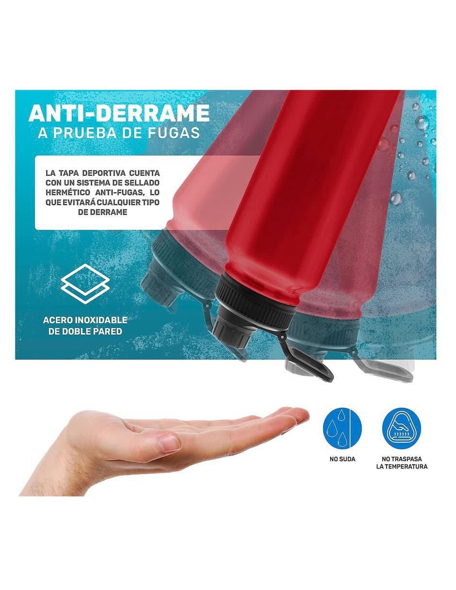 Termo Genérica de acero inoxidable con tapa rosca 1.2 L
