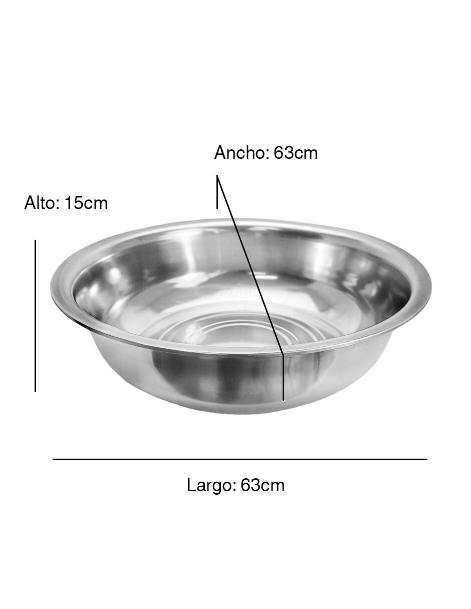 Bowl K-250 de acero inoxidable 3