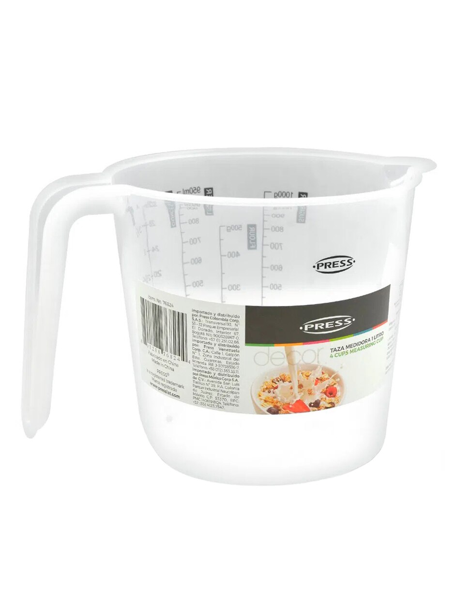 Taza medidora Clasic de plástico