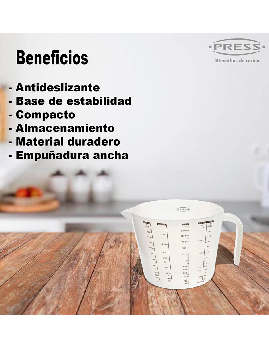 Taza medidora Clasic de plástico