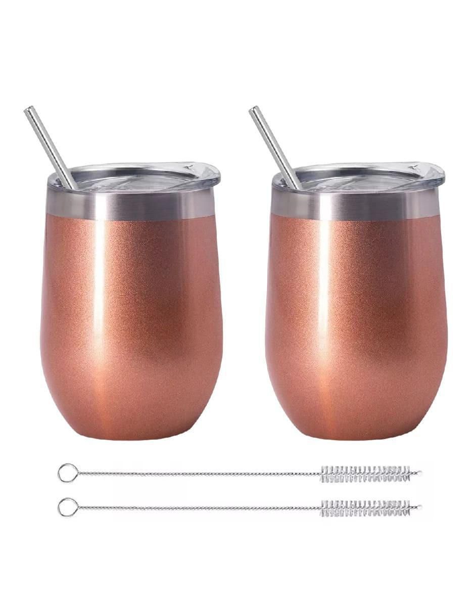 Vaso térmico de acero inoxidable con tapa rosca