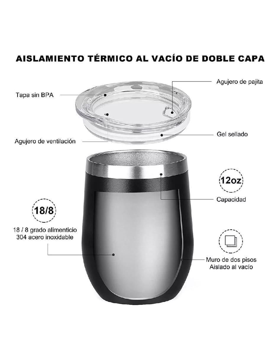 Vaso térmico Genérica de acero inoxidable con tapa rosca
