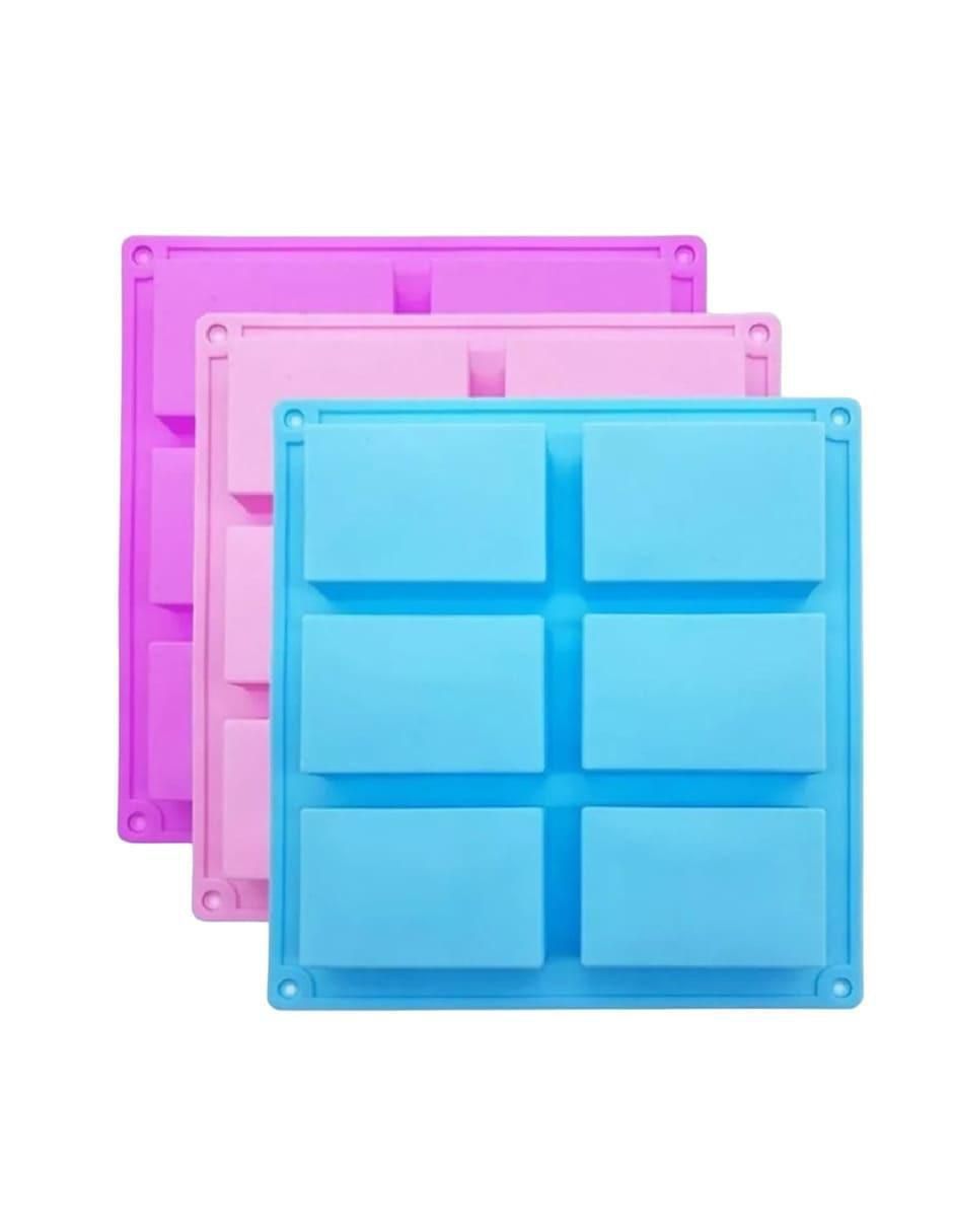 Set moldes silicón rectangular Set moldes silicón rectangular