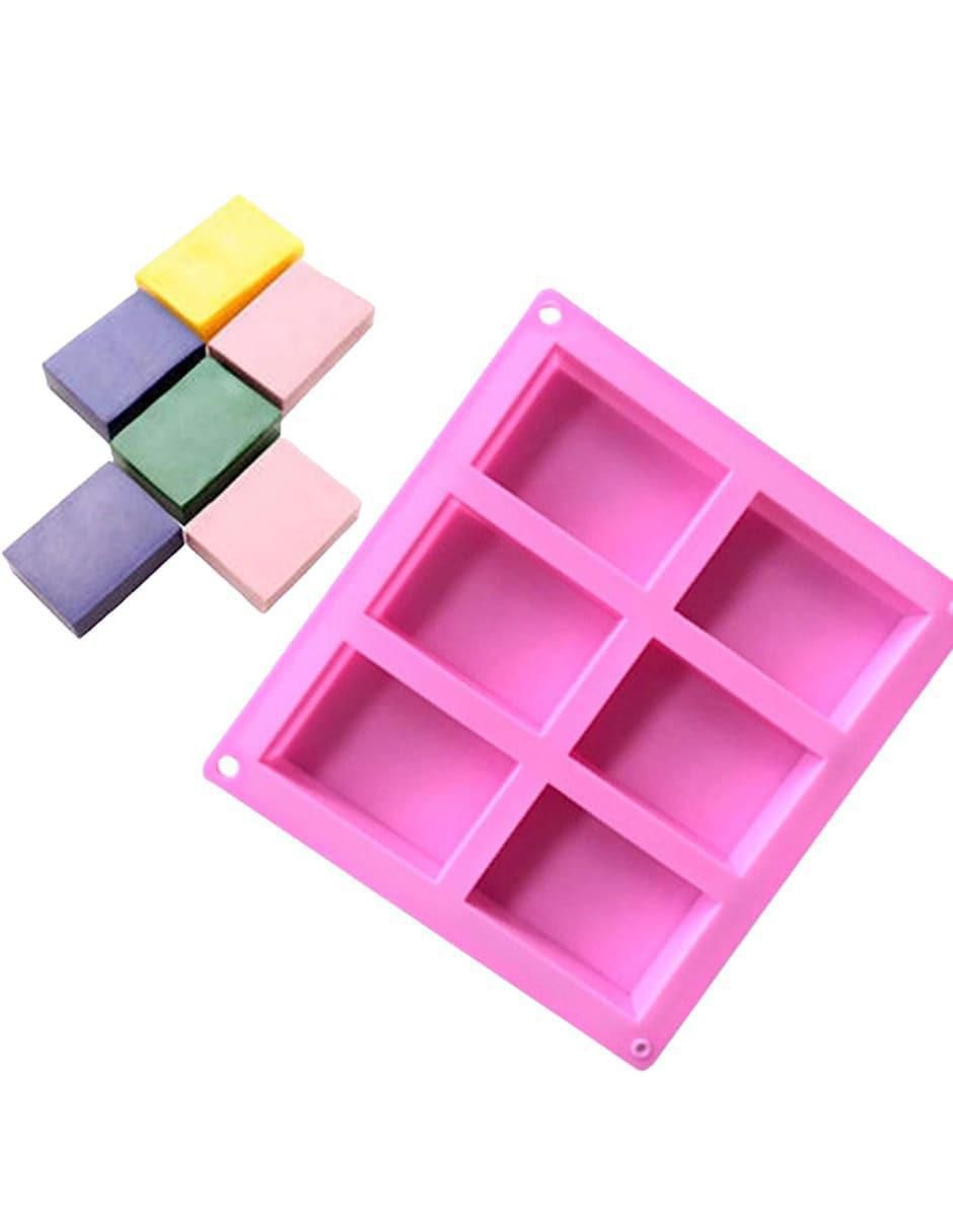 Set moldes silicón rectangular 3