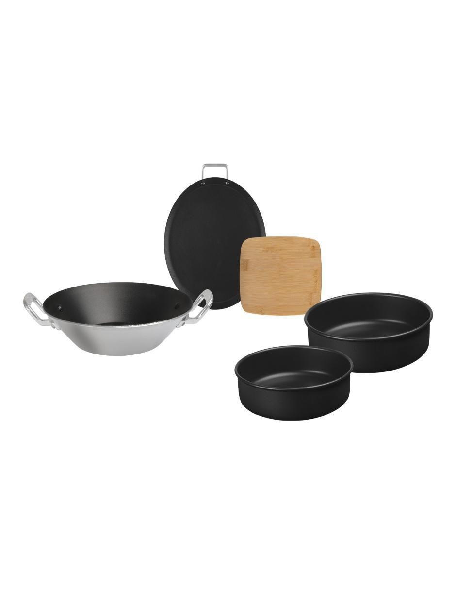 Batería de cocina de aluminio antiadherente sin PFOA 13 piezas