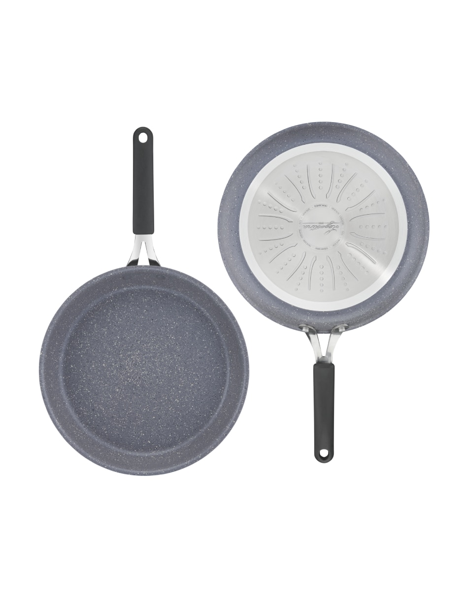 Sartén con tapa Tempra mineral de aluminio