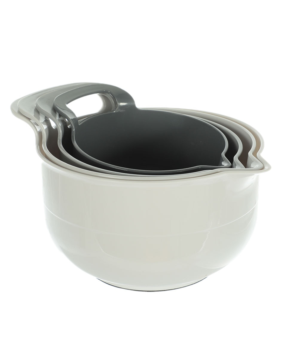 Set bowl 4 piezas de plástico