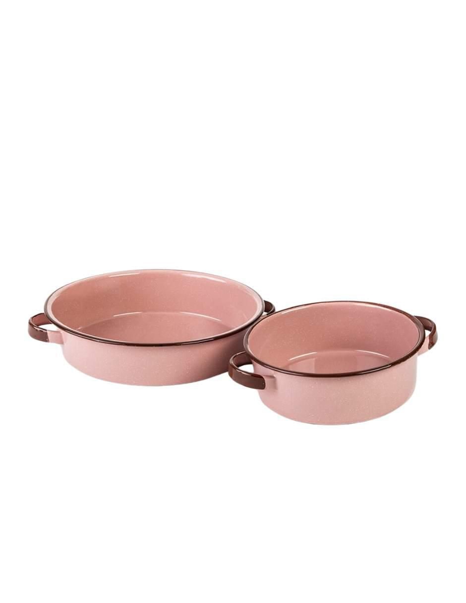 Batería de cocina Rubi de acero vitrificado antiadherente convencional 11 piezas