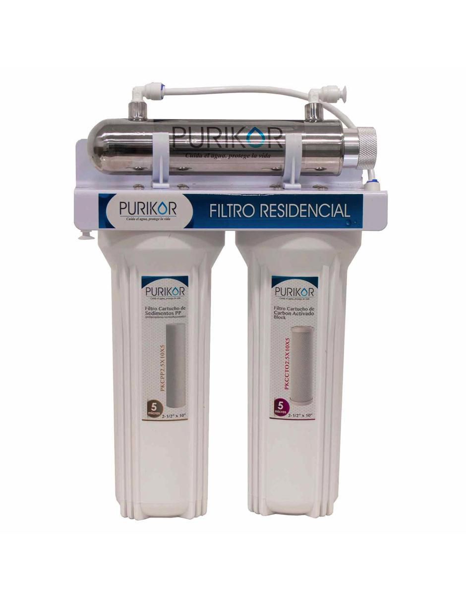 Filtro purificador de agua Purikor PKF-3UV