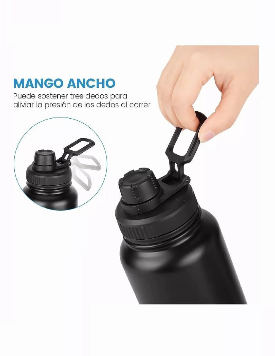 Termo Genérica de acero inoxidable con tapa rosca 1 L