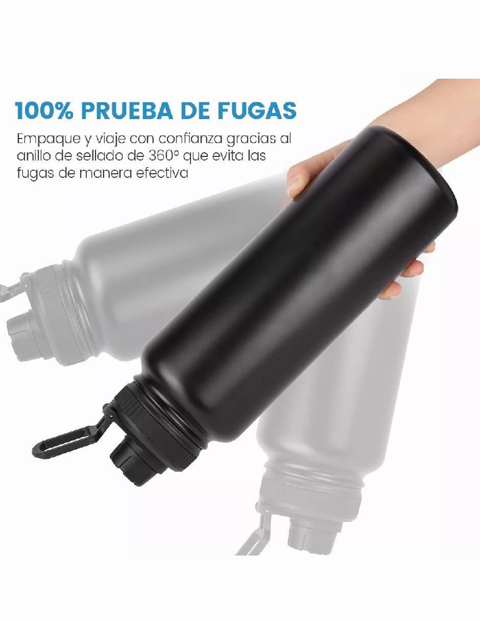 Termo Genérica de acero inoxidable con tapa rosca 1 L