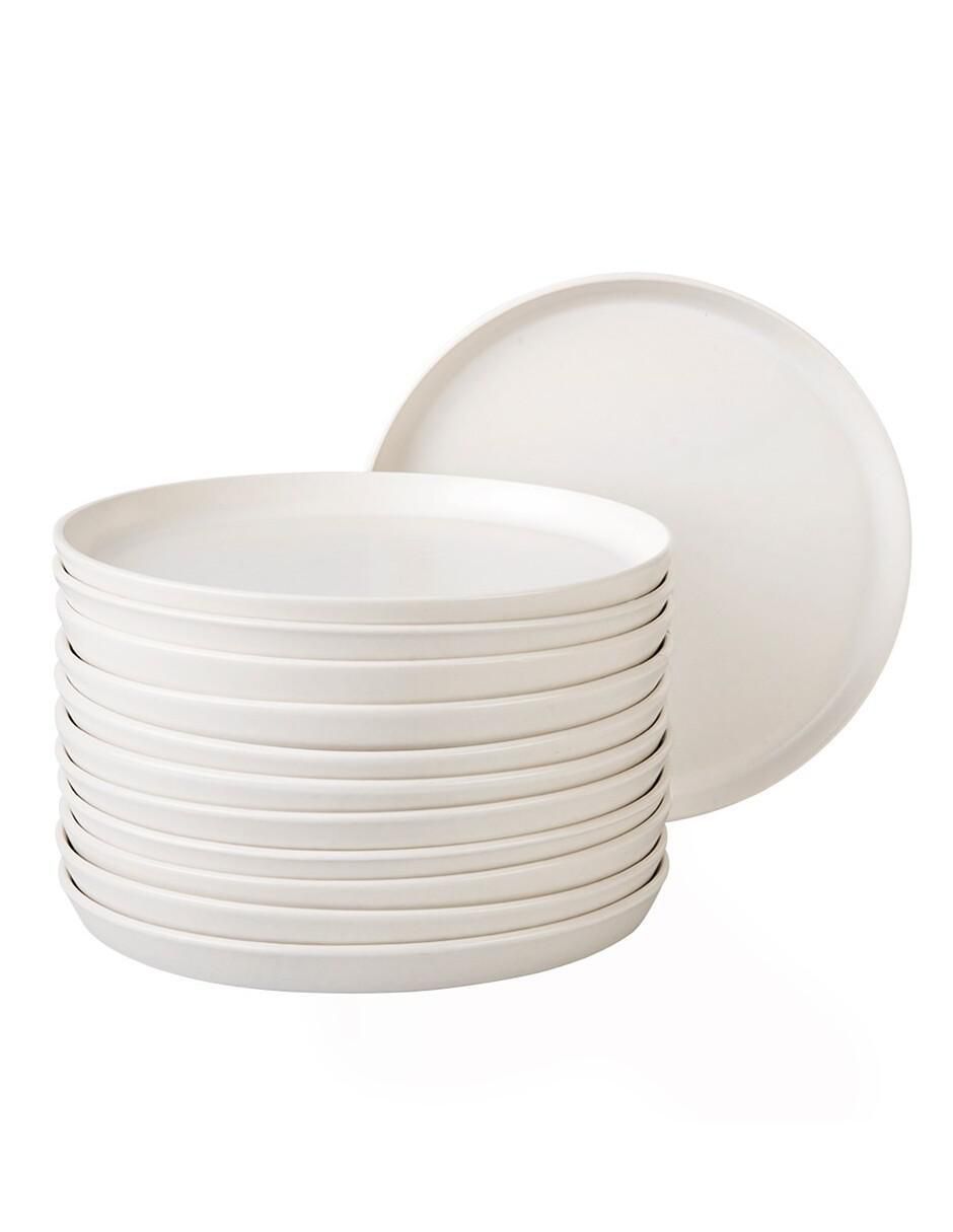 Plato trinche Ecos Del Mundo de porcelana 12 piezas