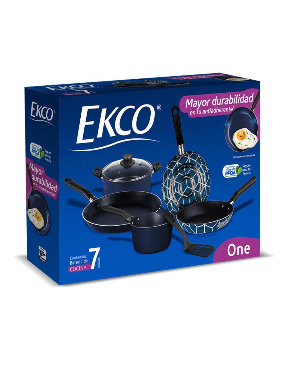 Batería de cocina de aluminio antiadherente sin PFOA 7 piezas
