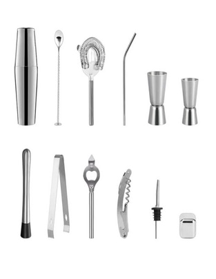 Set bar de acero inoxidable