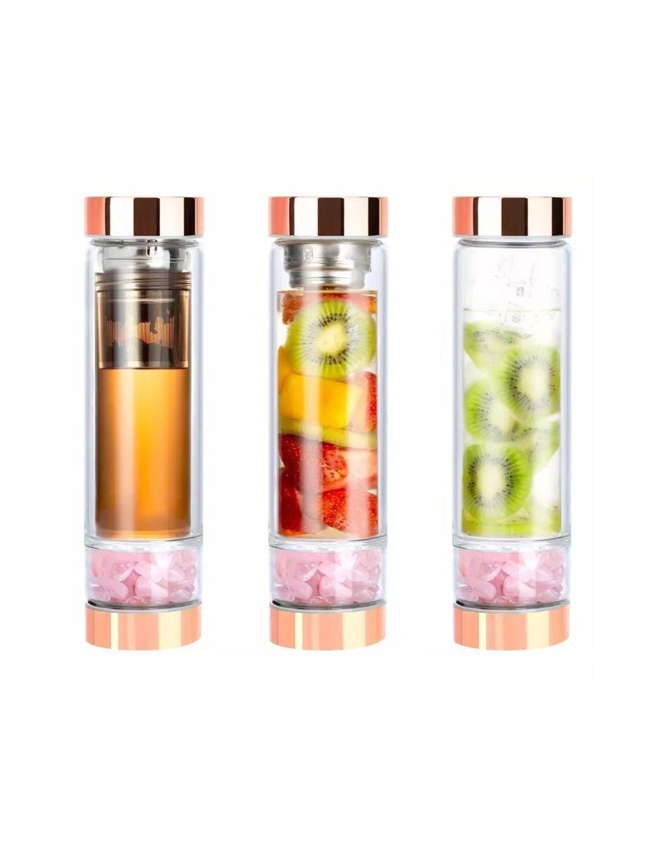 Termo Genérica de vidrio con tapa rosca 450 ml
