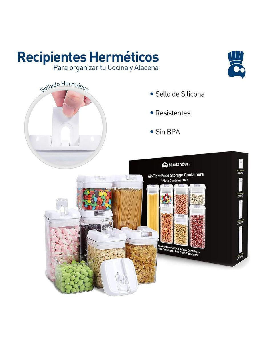 Set contenedores de plástico 28 piezas 3