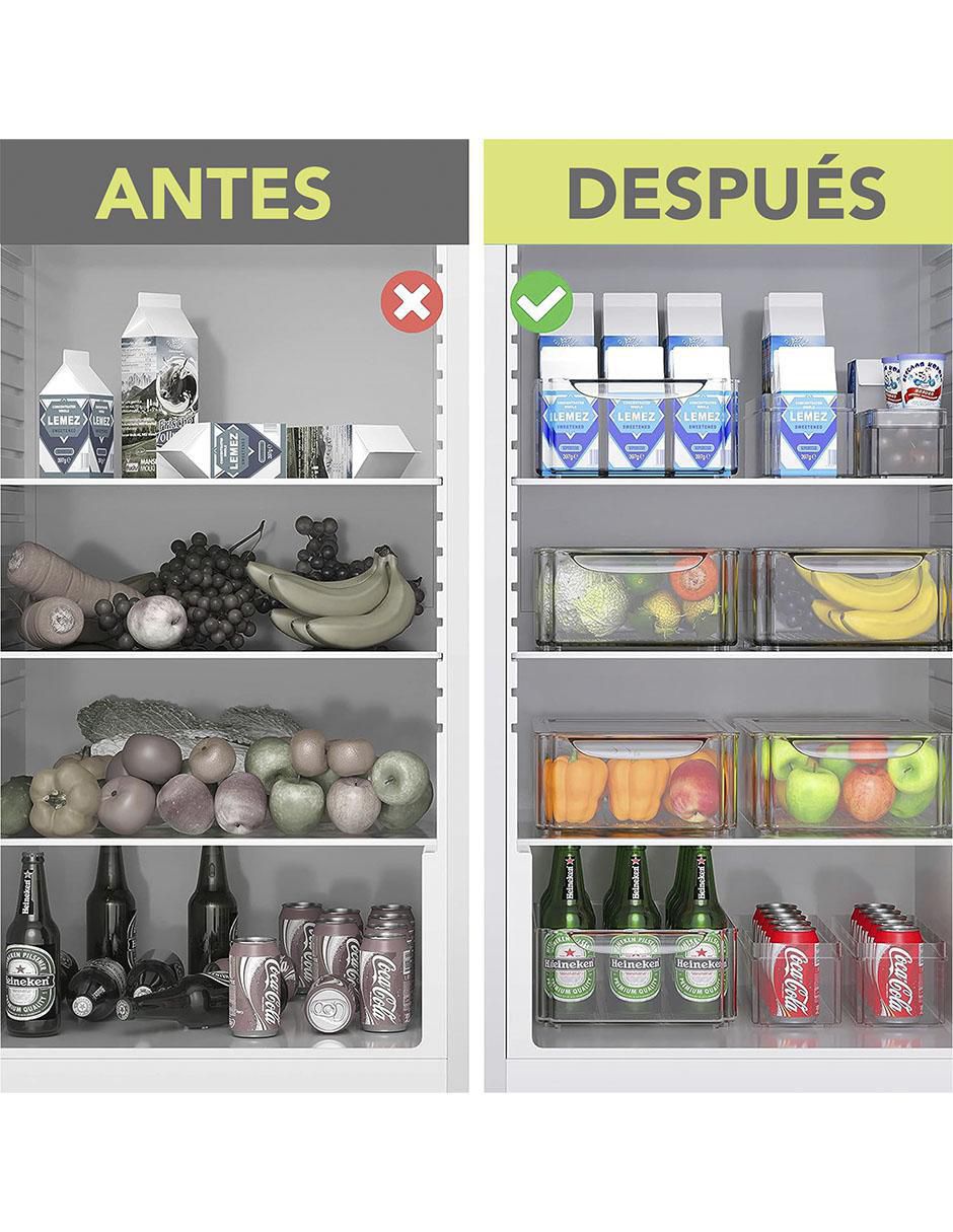 Set contenedores Brandtrendy de plástico 12 piezas