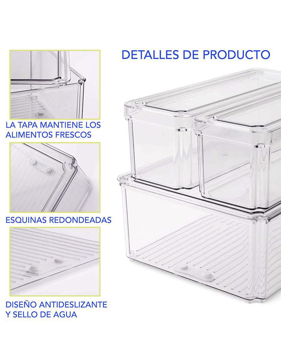 Set contenedores de plástico 12 piezas Set contenedores de plástico 12 piezas
