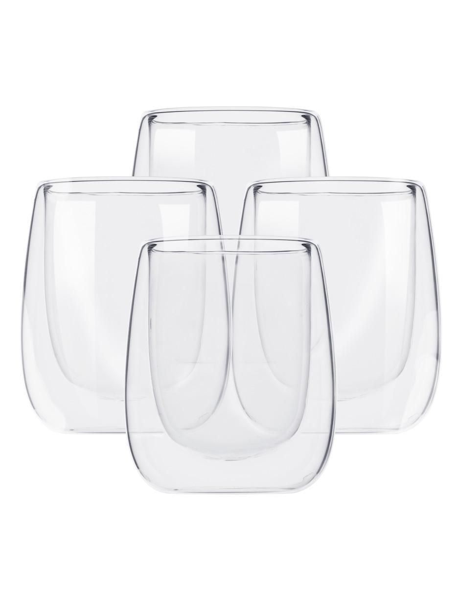 Set de vasos para agua de vidrio con 4 piezas Set de vasos para agua de vidrio con 4 piezas