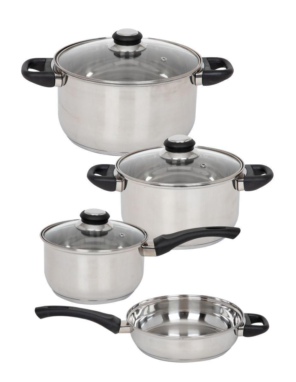 Batería de cocina Colorinox7b de acero antiadherente convencional 7 piezas