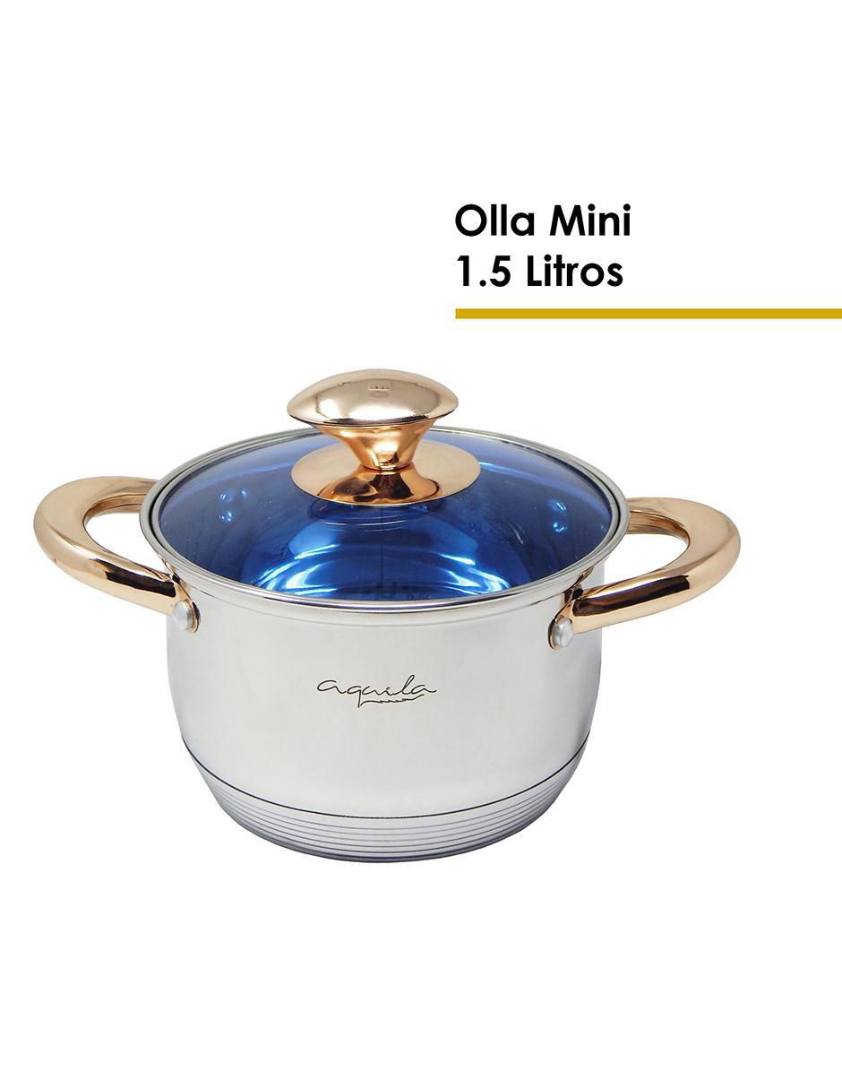 Batería de cocina Siberia de acero inoxidable antiadherente convencional 12 piezas 4