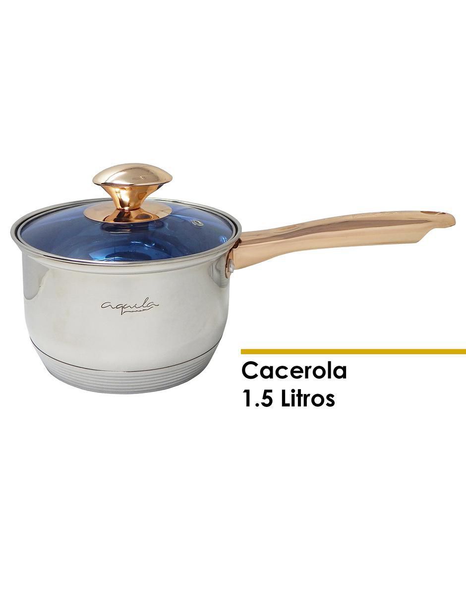 Batería de cocina Siberia de acero inoxidable antiadherente convencional 12 piezas 2