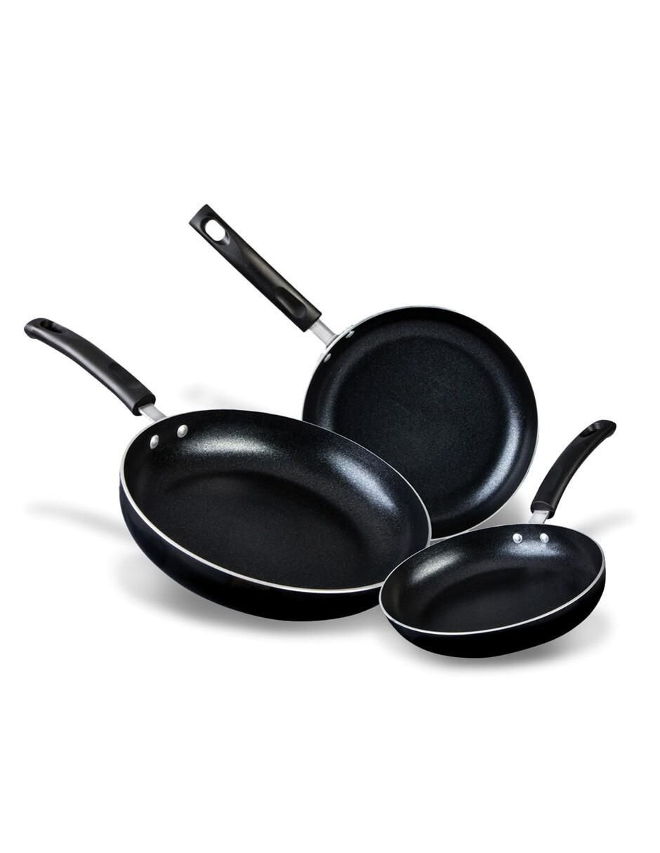 Set de sartenes Forta Diamante de aluminio esmaltado 3 piezas