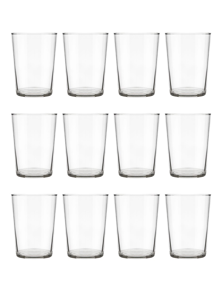 Set de vasos para agua Sidra Maxi de cristal templado con 12 piezas 3