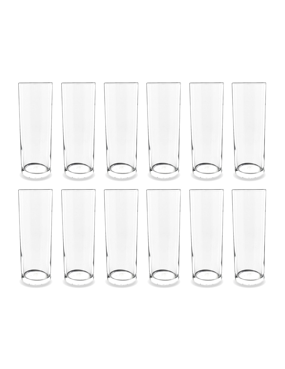 Set de vasos highball de cristal con 12 piezas 3