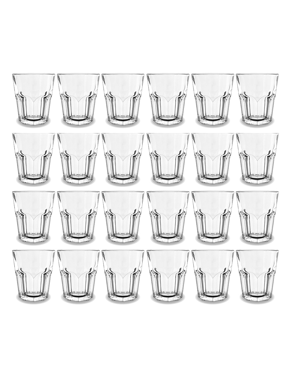 Set de vasos para agua Napa de cristal con 24 piezas 3