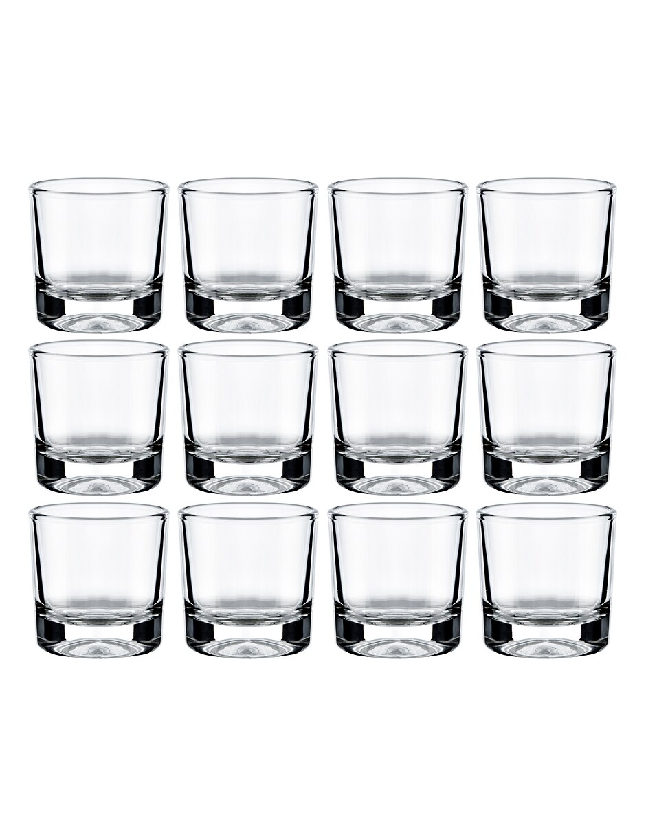 Set de vasos para agua de cristal con 12 piezas 3